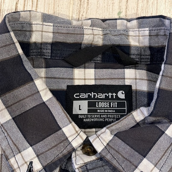 Carhartt midweight plaid shirt - Picture 3 of 3